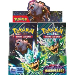 Pokemon TCG Scarlet Violet Twilight Masquerade Booster Display Front EN 794x1024 500x